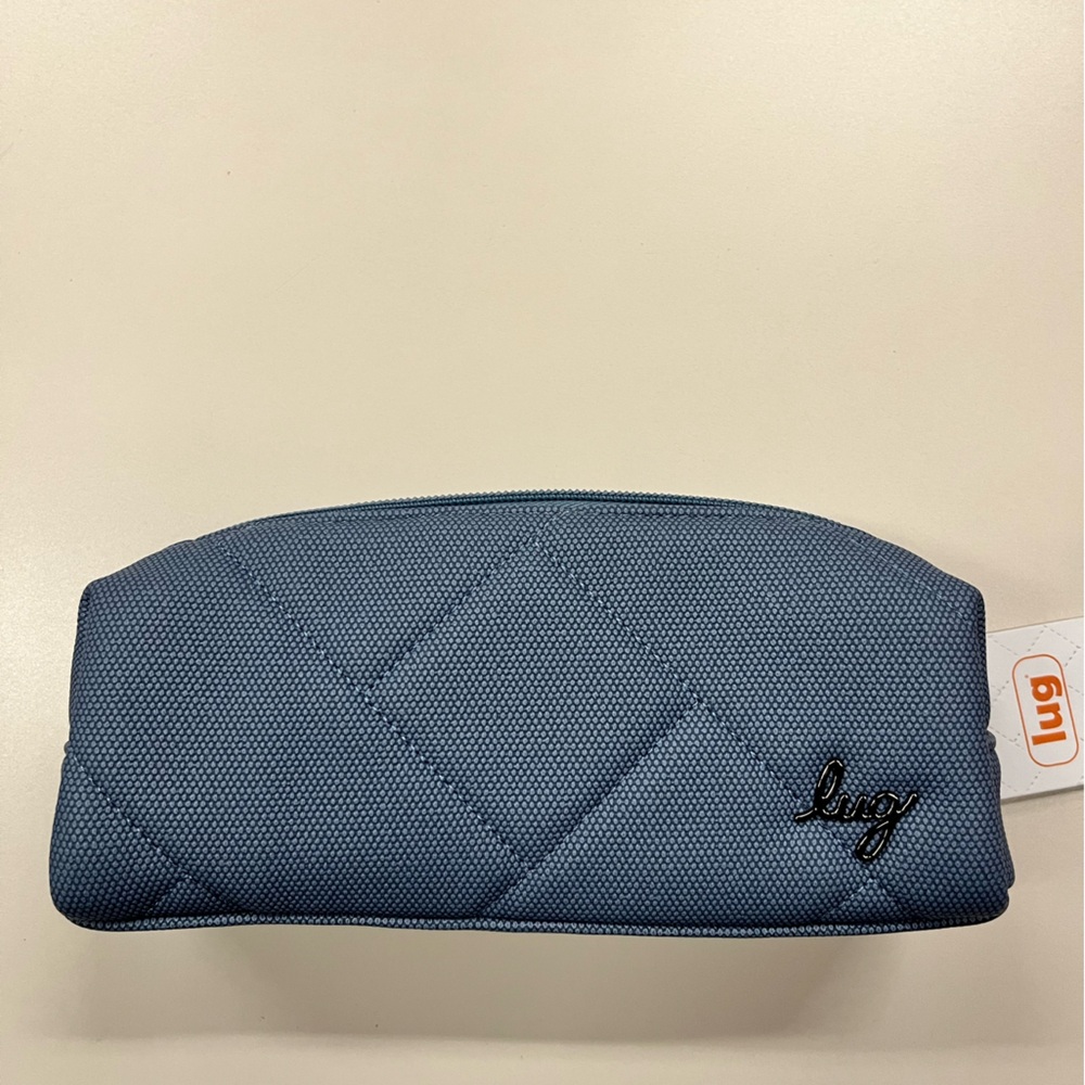 Lug Jib Matte Luxe VL Zip Pouch - Blue moon